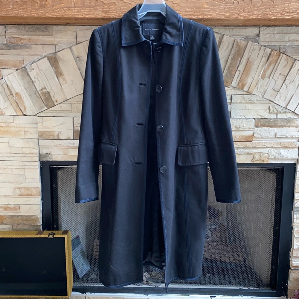 Banana Republic Black Coat